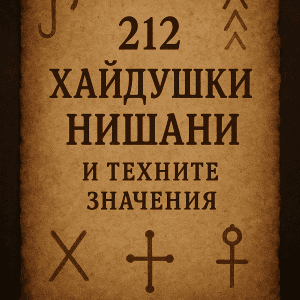 Корица на 212 тайни хайдушки знаци, нишани и техните истински значения