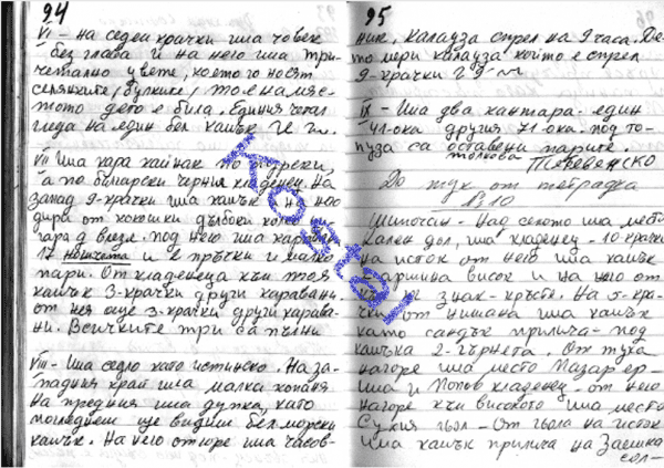 ИМАНЯРСКА ТЕТРАДКА №3 Част от ИМАНЯРСКА ТЕТРАДКА №3