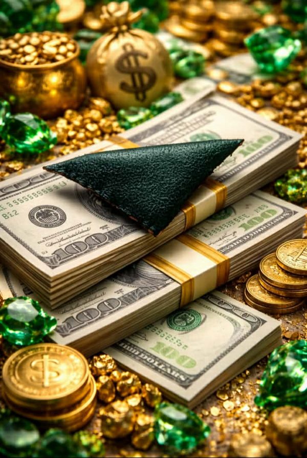 Зелена муска за пари и изобилие